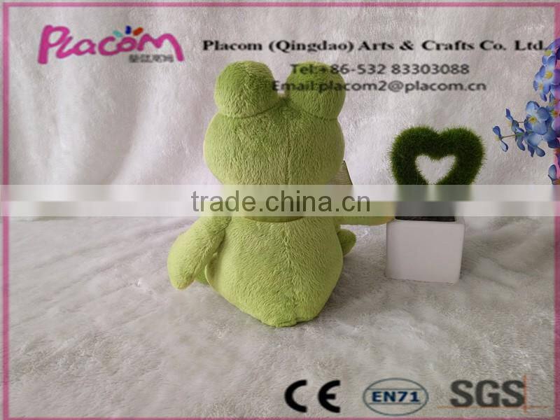 New design Customize High quality Cute Fashion Kid toys and Holiday gifts Wholesale Cheap Plush toy Frog