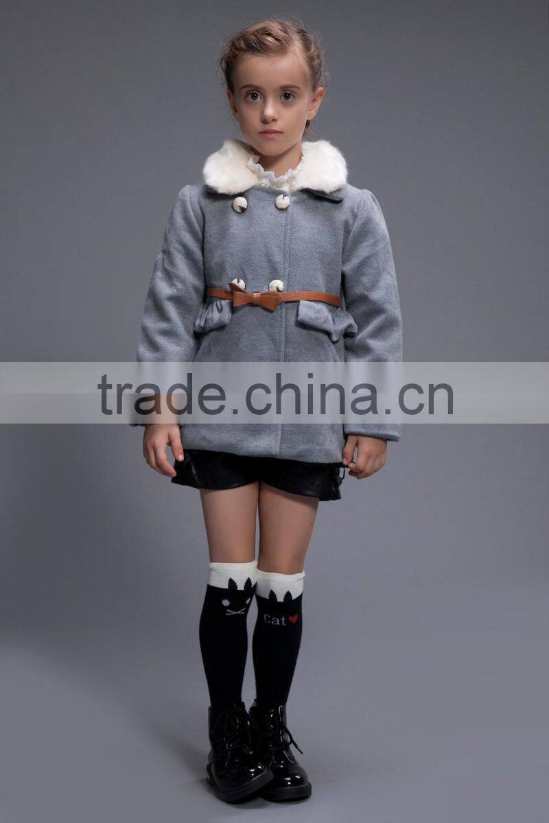 Wholesale Latest Design New Fashion Baby Kids Clothes Cheap WInter Warm Girls Coat