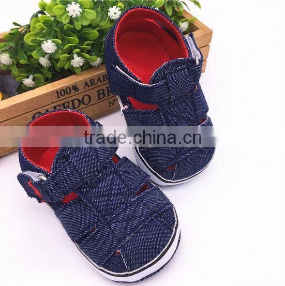 2016 exclusive new fashion design handmade baby boy sandals