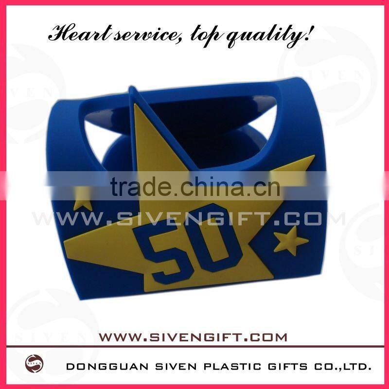 OEM soft pvc 3d mobile phone holders