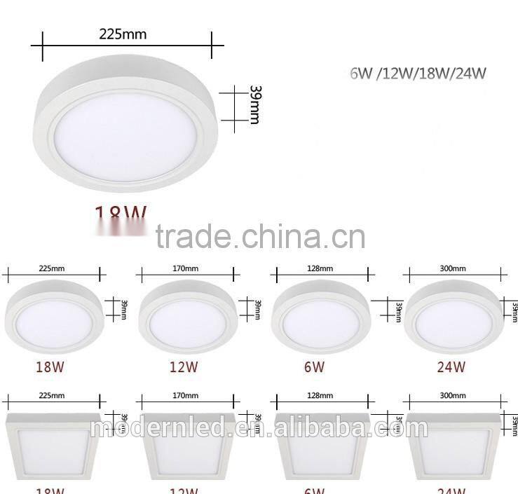 2016 shenzhen factory surface round luces led