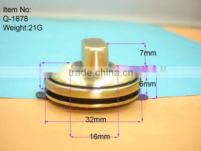 2011 New Fashion Bag Accessories Metal Bag Lock Q-1878