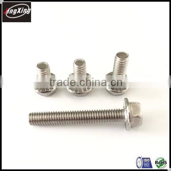 Hex head galvanized bolt and nut