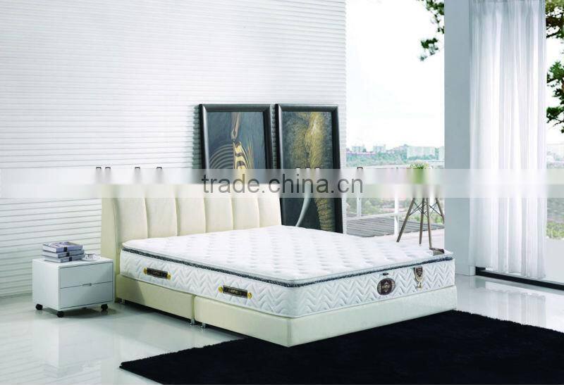 Pillow Top Pocket Spring Mattress Memory Foam Twin Mattress DS-SA18-2