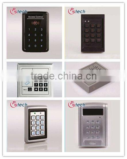 Access control system keypad with small and beautiful appearance