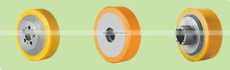 polyurethane driving wheel forklift truck
