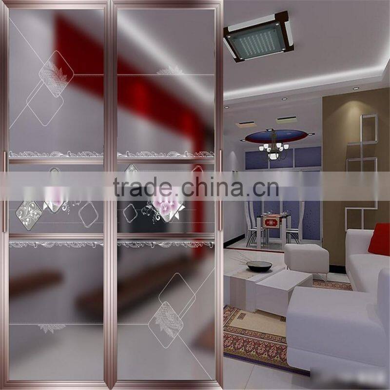 smart fashion sliding door glass