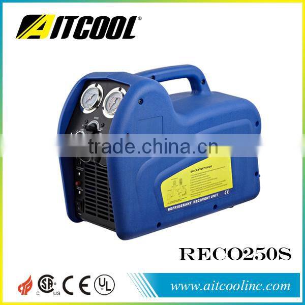 Portable air conditioner R134A R410A gas refrigerant recovery recycling unit manufacturer RECO250S