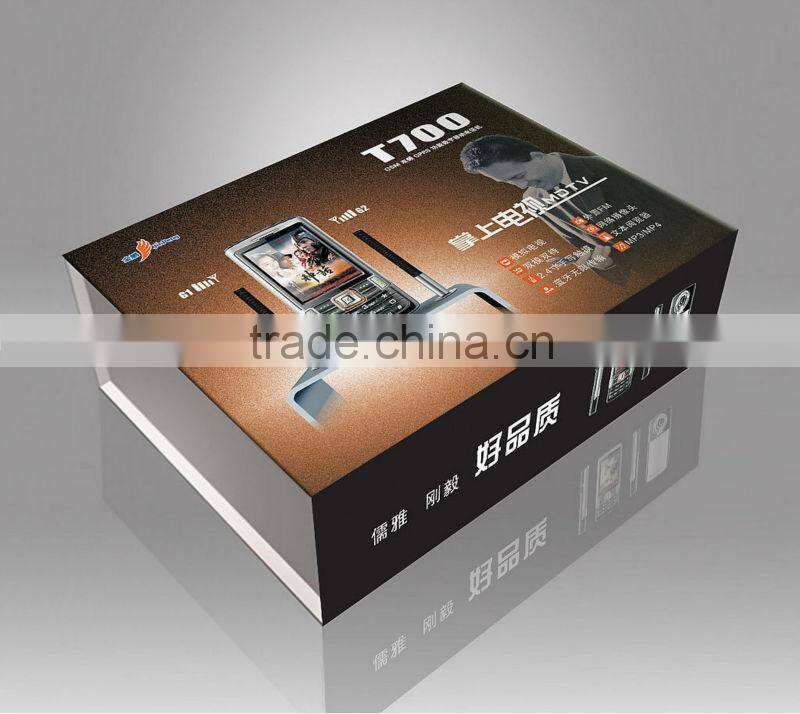 Logo printed paper box for mobile phone / Custom packaging paper box for cell phone