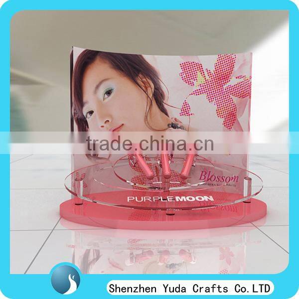 2015 new plexi lipstick display stand rack acrylic makeup display stand
