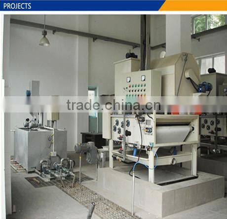Rotary Drum Thickening belt filter machine for sewage dewatering