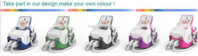 2016 professional portable SHR for hair removal and skin rejuvenation/ hair removal electrolysis machine/ hair remover with puls