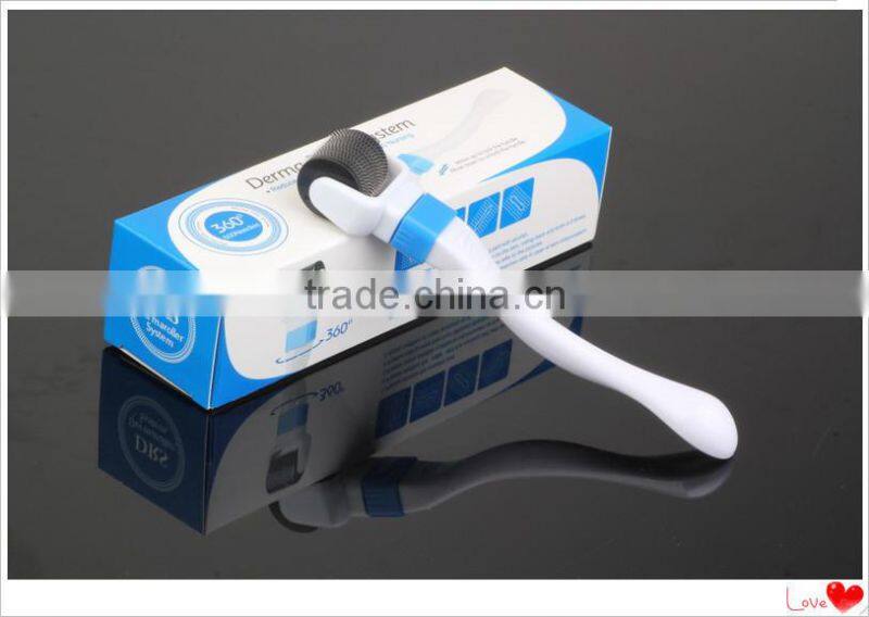 2015 new 360 degree rotation head micro needle derma roller
