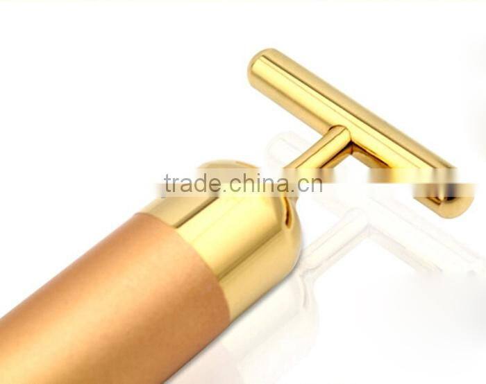 Energy 24K Gold Beauty Bar Vibrating Facial Massager