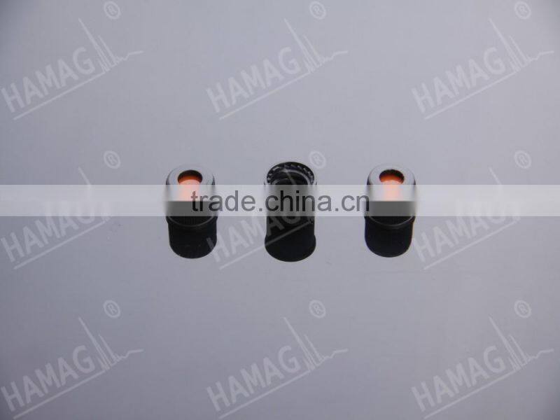 Amber 1.5ml HPLC vials 8-425 screw thread with patch for GCMS system