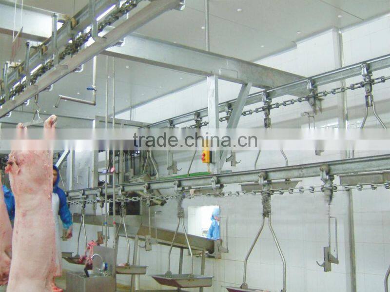 Pig slaughter machine synchronous quarantine equipment