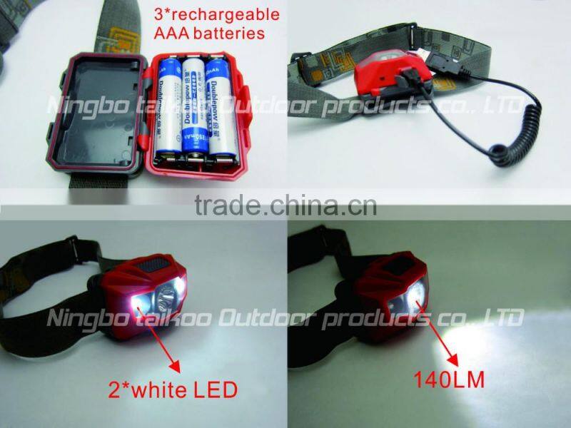 USB rechargeable super led light