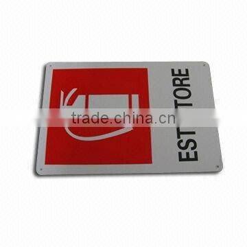 PVC fire safety sign board