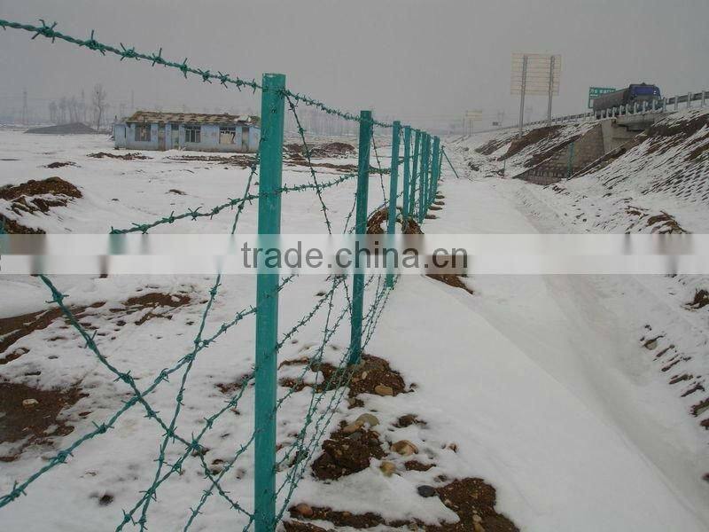 2014 Anlida SWG 12#*14#,14#*14#,16#*18#PVC&Galvanized Barbed Wire(Joint Venture Manufacturer)