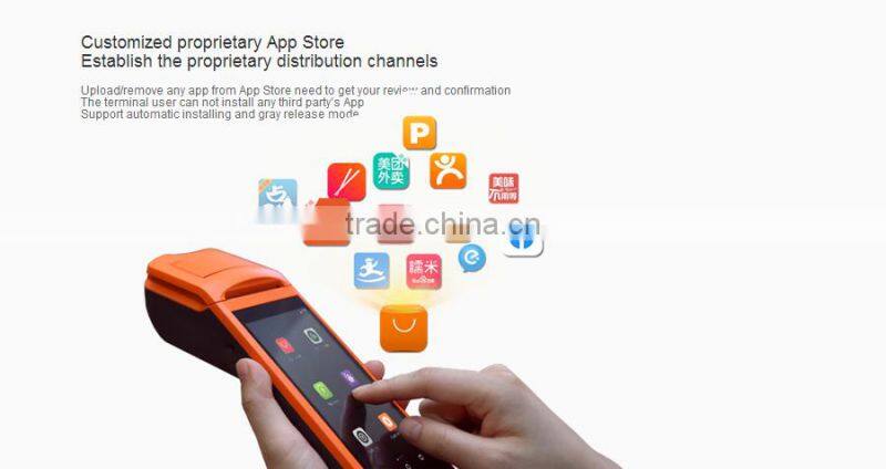 portable android pso sytem top up pos
