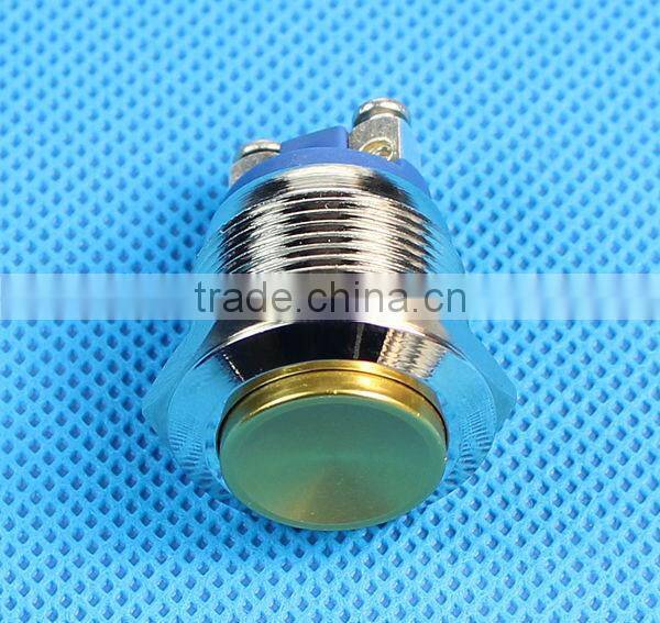 19mm momentary metal push button switch