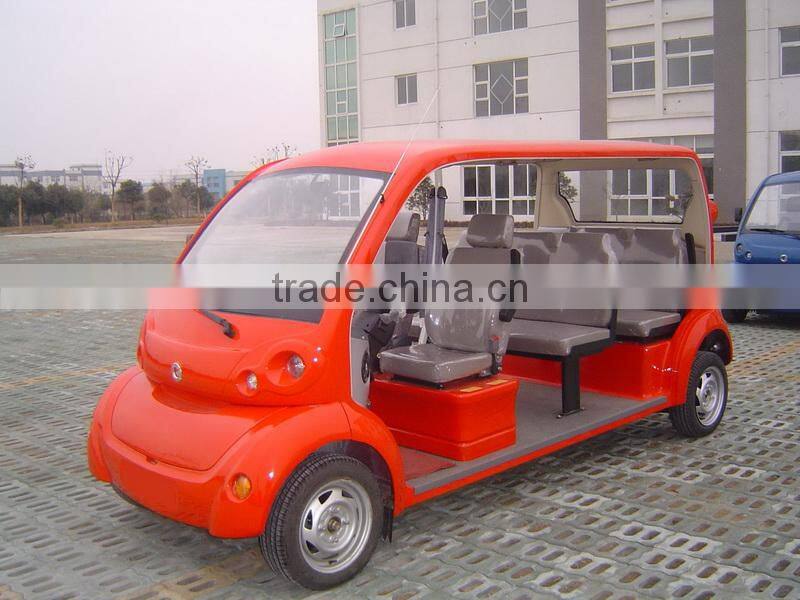 48V4.2KW 6-8 seats electric golf cart tourist car passenger mini car