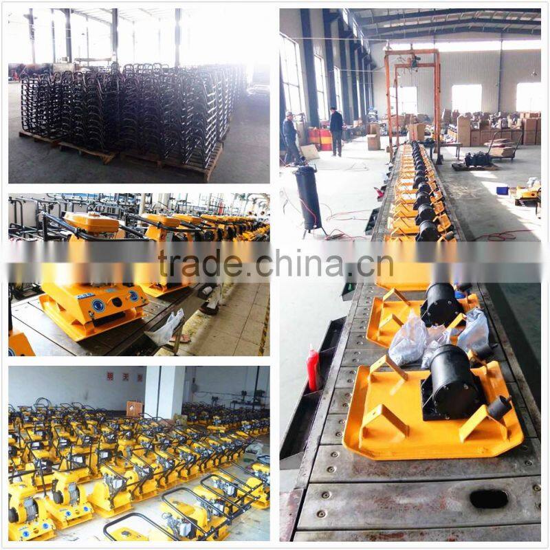 Model SC160 B 35KN Bi- direction Gasoline Engine Powered Vibrator soil compactor for Construction Site