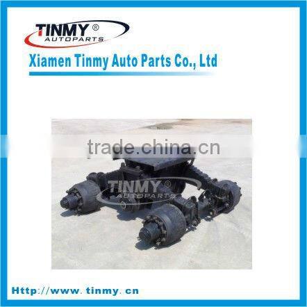 bogie suspension for trailer