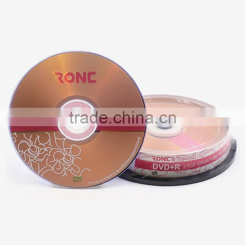 50PCS Blank DVD+R Plus R Logo Branded 16X 4.7GB Media Disc