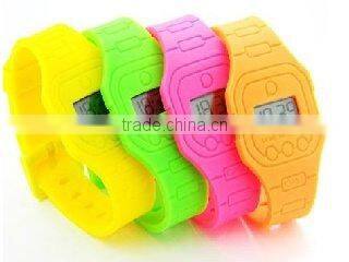Hot!!! Delicate Digital Silicone Watch