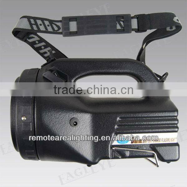 Rechargeable outdoor protable lights work light 35W hid hand held spotlight,12v7Ah Lead Acid battery