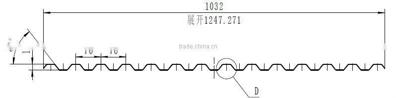 GENSIN/LIXIN polycarbonate corrugated sheet, PC wave sheet, PC roofing sheet
