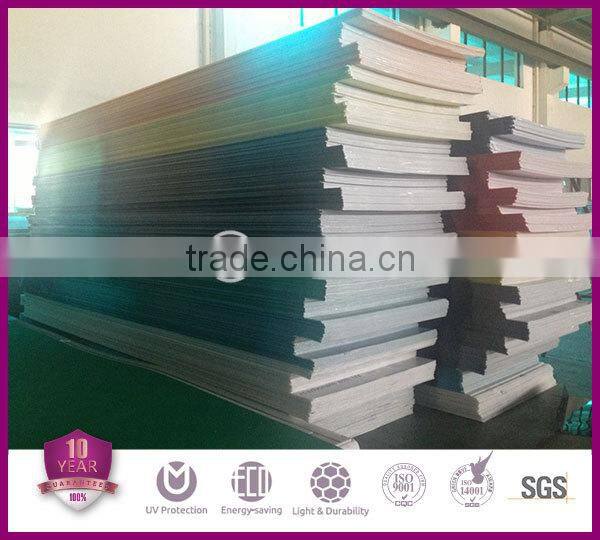 factory offered transparent color easy clean hollow polycarbonate sheets 2100*5800/11800mm