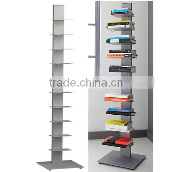 Modern Standing Metal Sapien Book Shelf