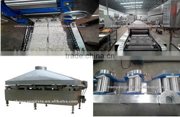 Mini fried instant noodles processing machine