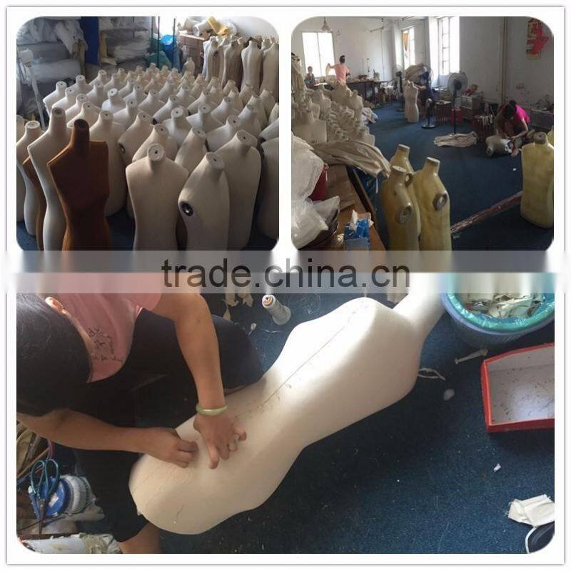 Fabric tailor vintage dress form kids torso mannequin