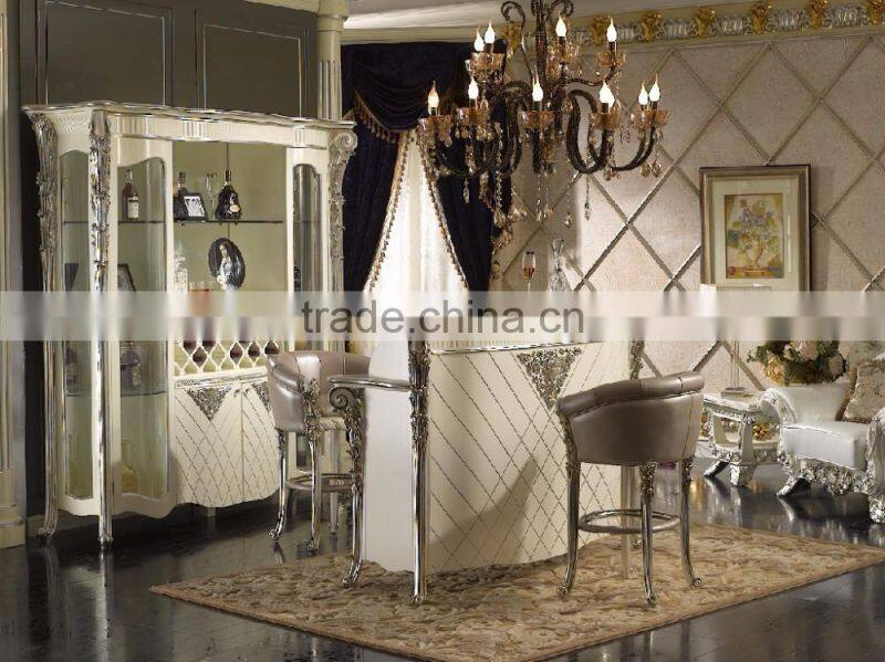 Hand Carved Wooden Single Bowl Bathroom Room Vanity Sink Marble Top