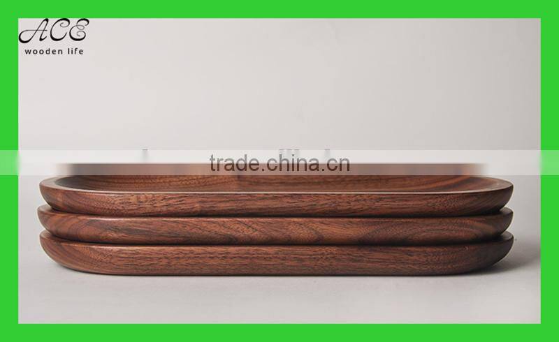 High quality custom walnut tray