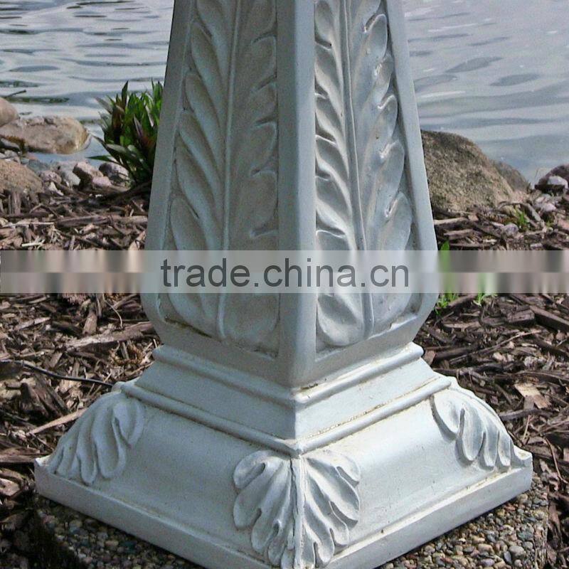 Outdoor Classics Richfield Solar Two Tiered Birdbath Fountain