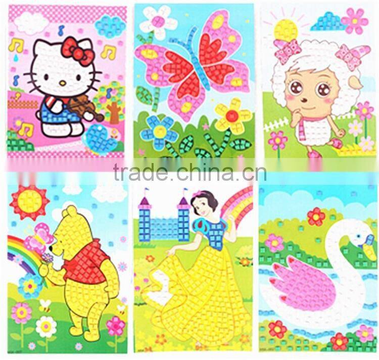15090233whole sale EVA sticker printing, high quality EVA faom kids sticker printing ,customized EVA foam sticker printing