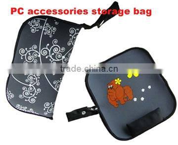 Portable PC accessories storage bag