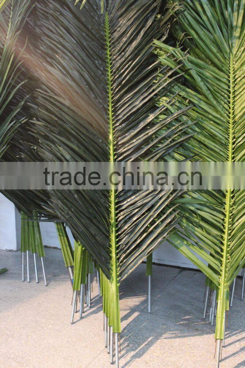 fake coconut leaf manufacture special china cheap Artificial palm leaf