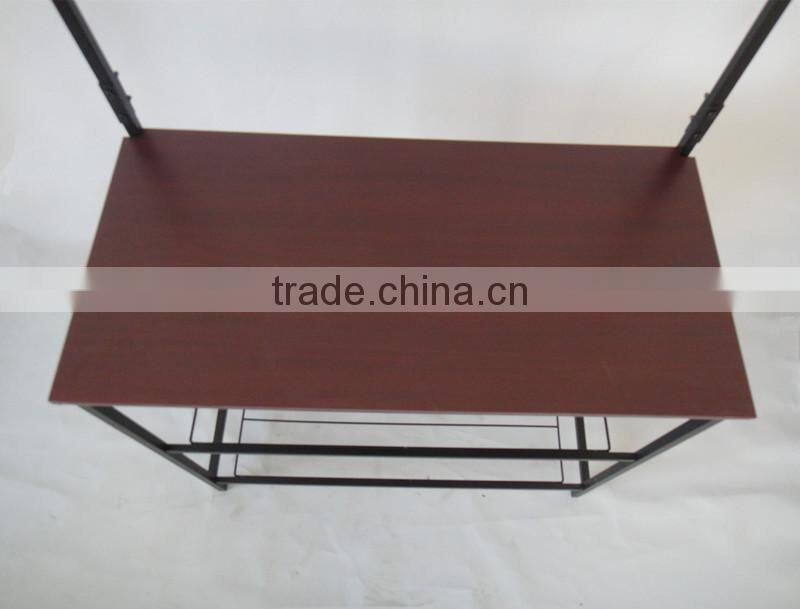 Metal Wood Entryway Bench Storage standing Hallway Umbrella Hat coat Shoe rack