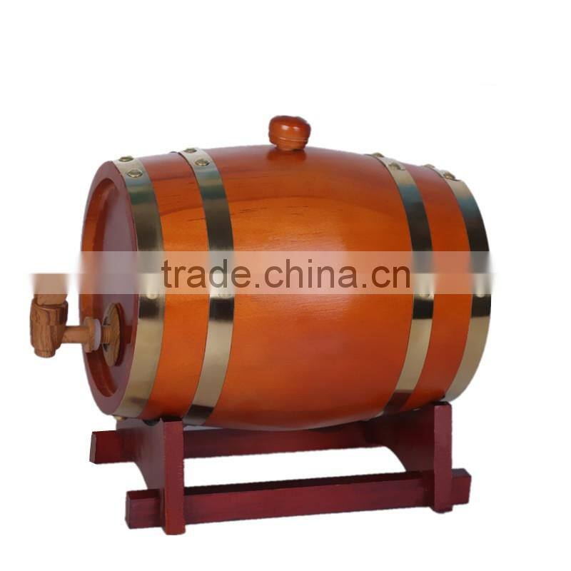 Hot sale custom wine barrel display