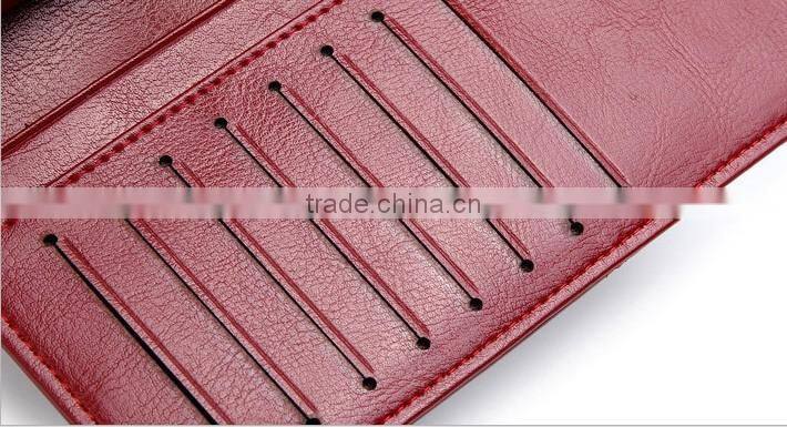 Hot selling leather large capacity clutch bag women purse clutch bag