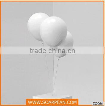 Customized Promotional Fiberglass Christmas Balloon Stand For Decoration