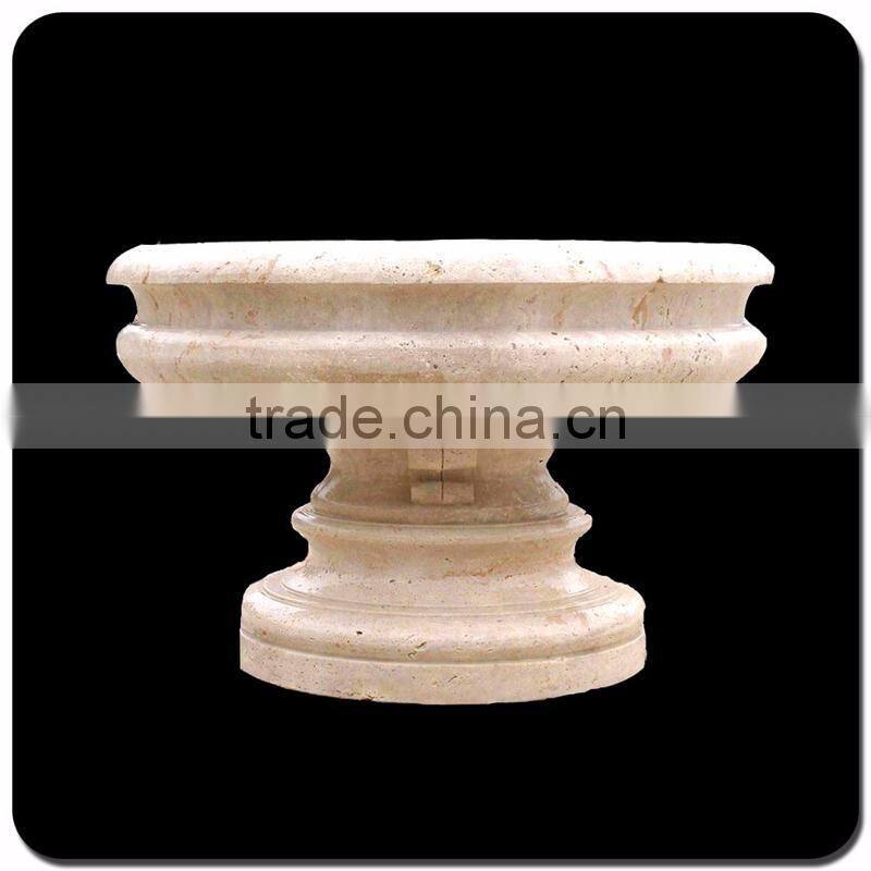 China cheap garden decoration granite flower pot