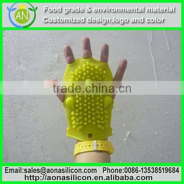 silicone massage bath brush glove|silicone massage glove