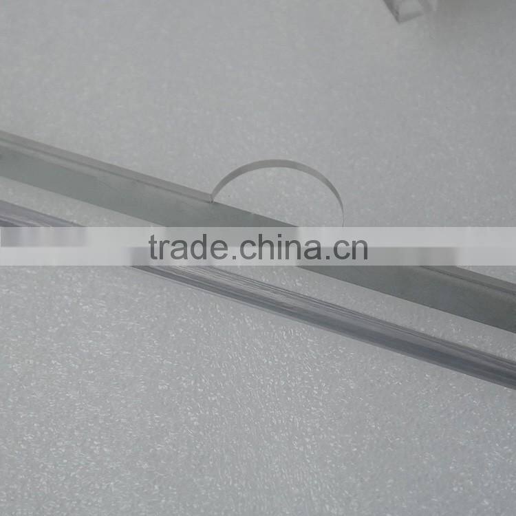 Crystal transparent acrylic photo frame a4 with support at back