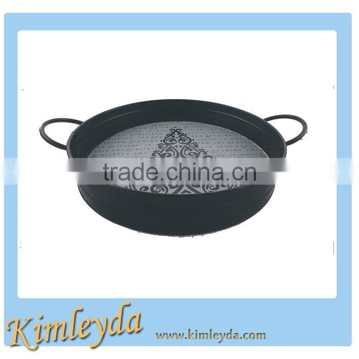 Metal tray/ fruit tray